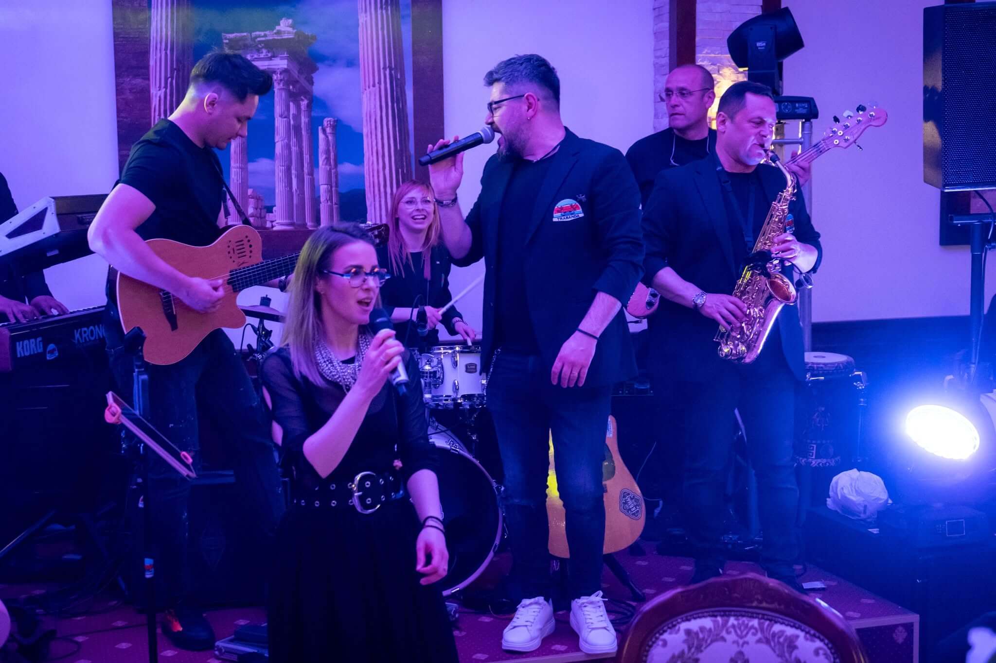 Recital live în sală