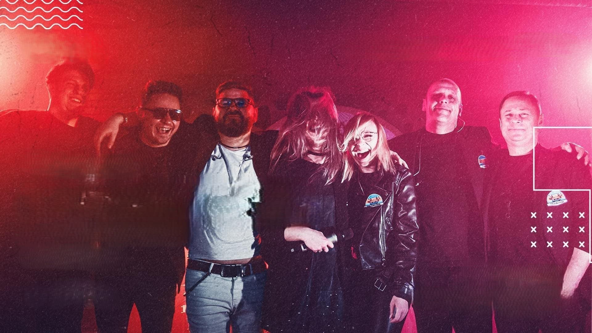 Trabanda — formație live cântând la un eveniment în Iași
